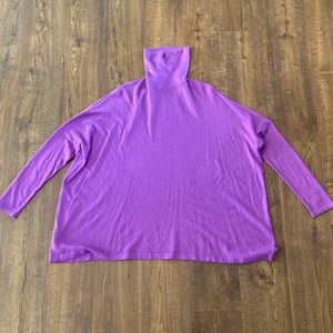 Lou and Grey Turtleneck Poncho